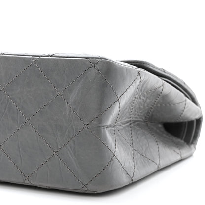 Chanel Aged Calfskin Quilted 2.55 Reissue 227 Flap Grey 10 of 13
