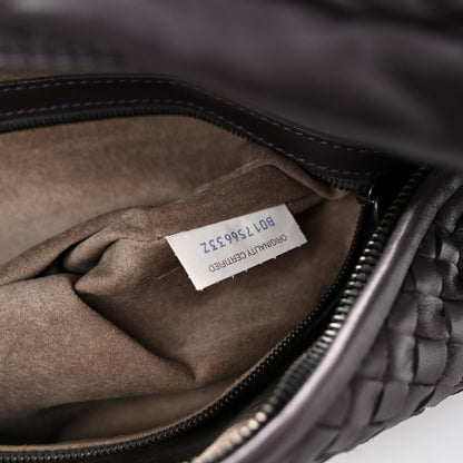 Bottega Veneta Nappa Intrecciato Large Veneta Hobo Ebano 7 of 11