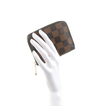 Louis Vuitton Damier Ebene Zippy Coin Purse 2 of 7