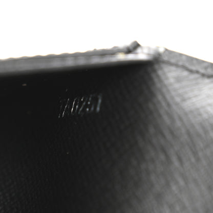 Louis Vuitton Taiga Brazza Wallet Black 7 of 8