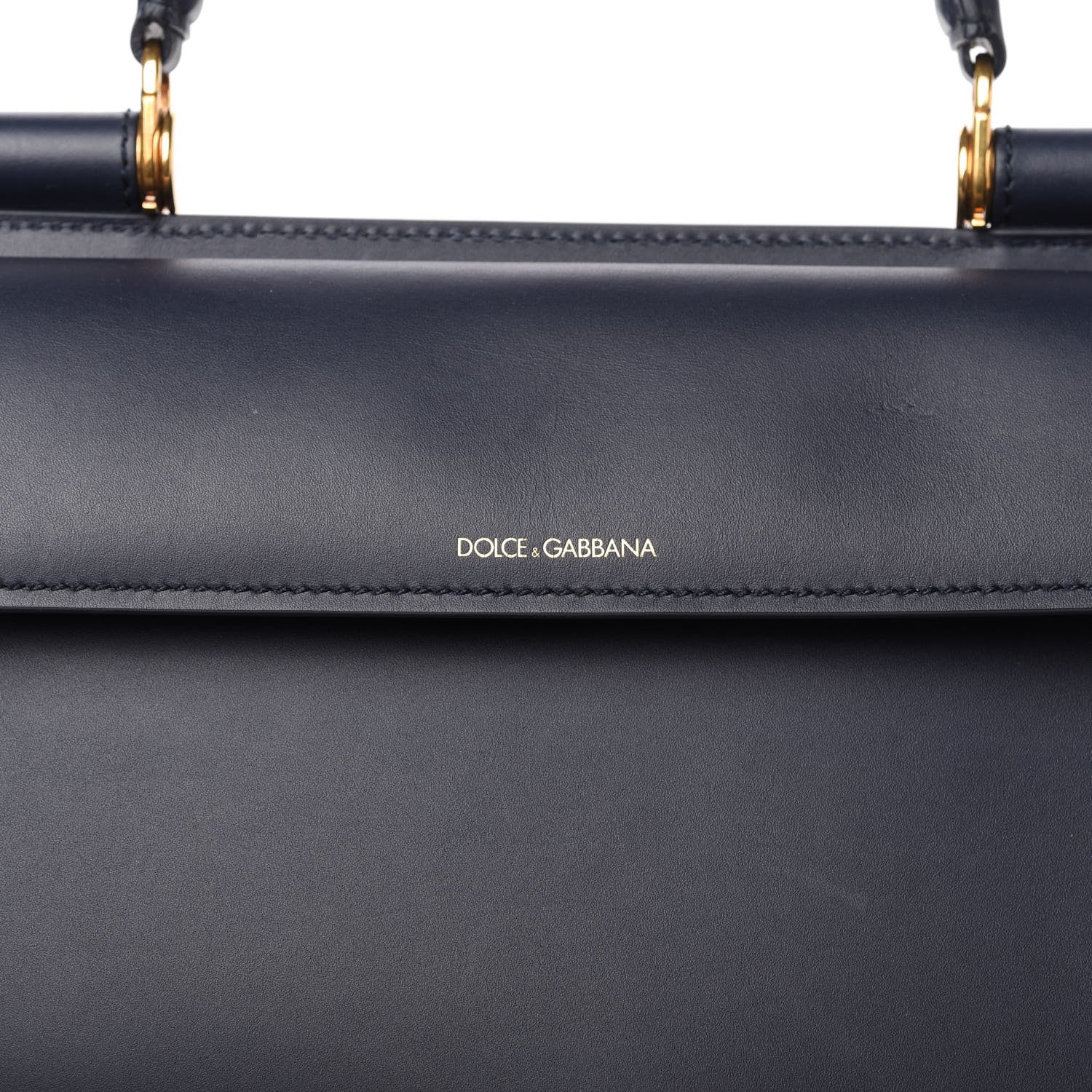 Dolce & Gabbana Calfskin Large Sicily 62 Blue 9 of 12