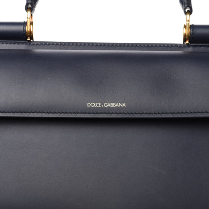 Dolce & Gabbana Calfskin Large Sicily 62 Blue 9 of 12