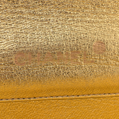 Chanel Metallic Lambskin Quilted Mini Flap Gold 6 of 13