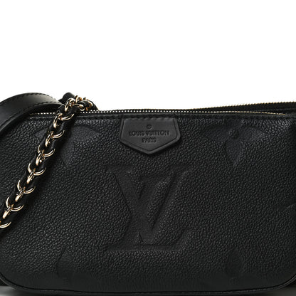 Louis Vuitton Empreinte Monogram Giant Multi Pochette Accessories Black 7 of 12