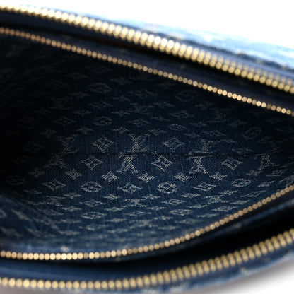 Louis Vuitton LV X TM Monogram Denim Cerises Coussin PM Blue 5 of 10