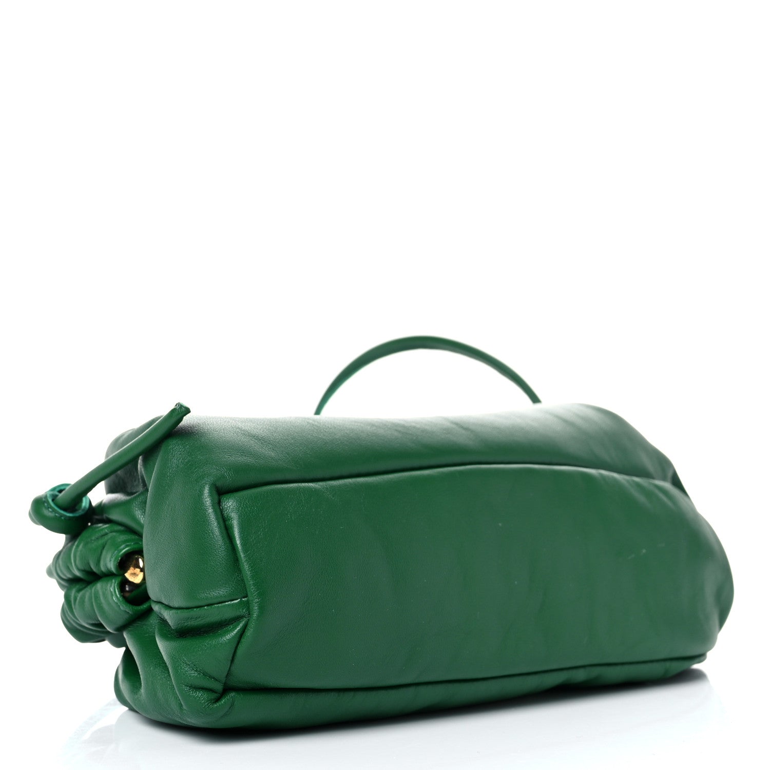 Mansur Gavriel Lambskin Mini Cloud Clutch Green 4 of 9