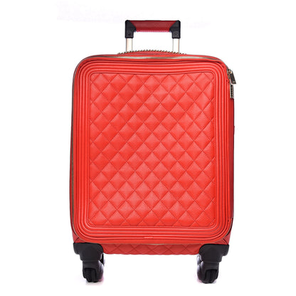 Chanel Calfskin Quilted Coco Case Trolley Red 1 of 9
