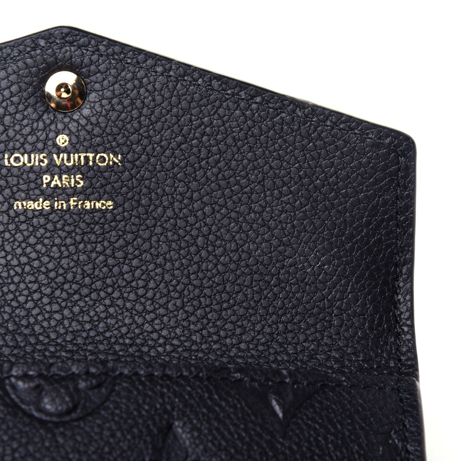 Louis Vuitton Empreinte Key Pouch Black 10 of 10