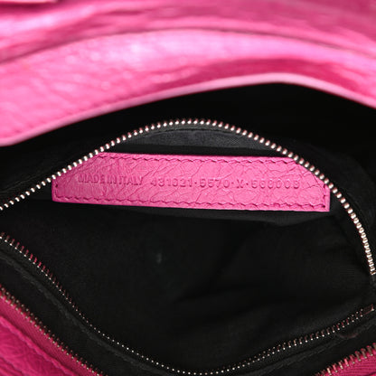 Balenciaga Agneau Classic Silver Hardware S City Rose Magenta 7 of 12
