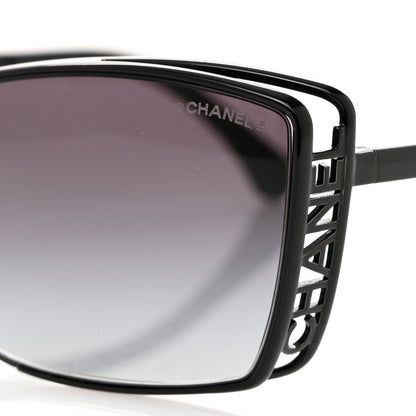 Chanel Metal Logo Sunglasses 71542 Black 7 of 8