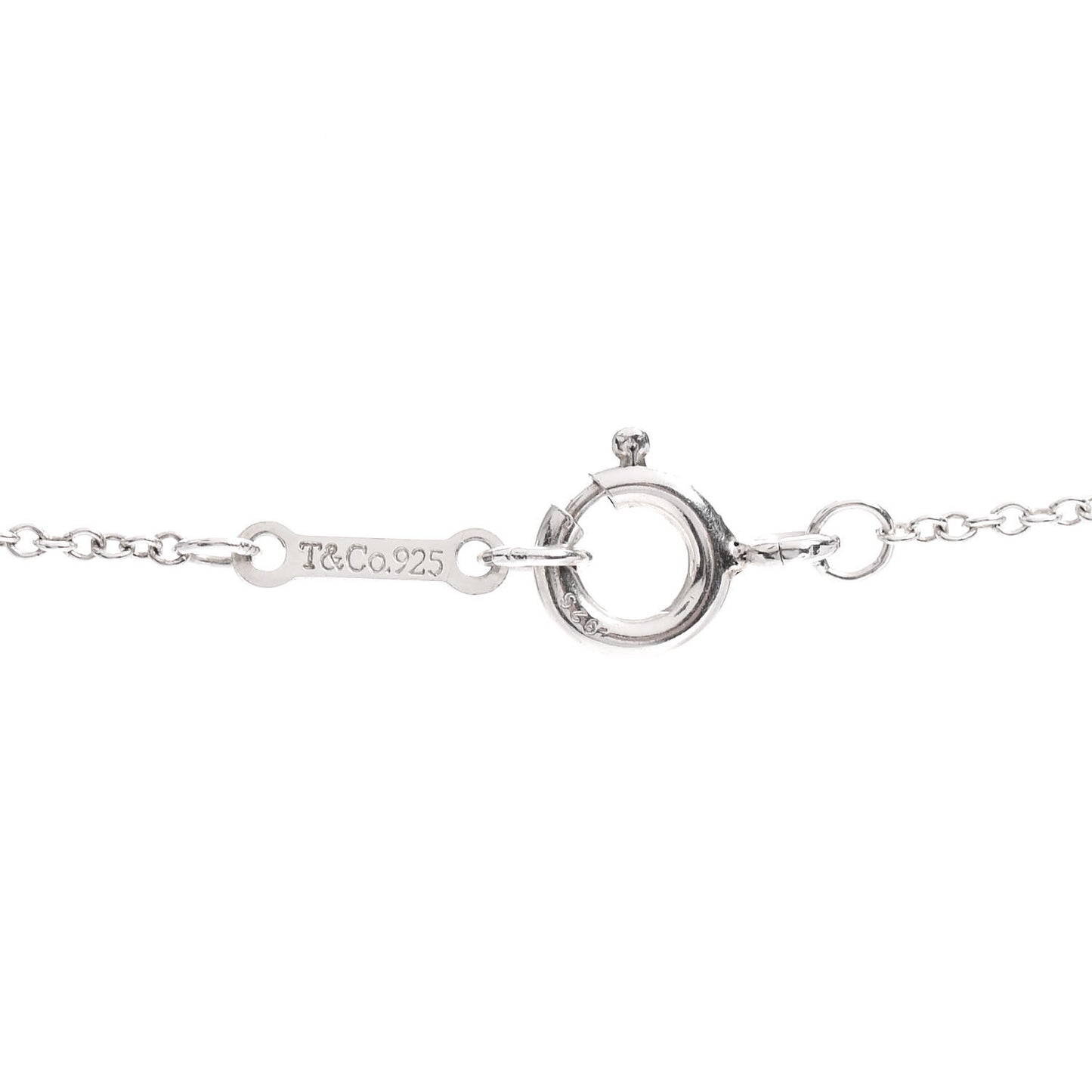 Sterling Silver Small Paloma Picasso Loving Heart Pendant Necklace