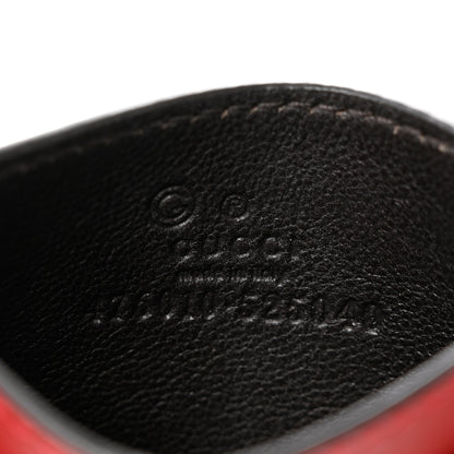 Gucci Microguccissima Card Holder Red 6 of 6