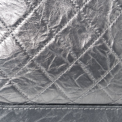 Chanel Metallic Aged Calfskin Quilted Large Gabrielle Silver 8 of 14