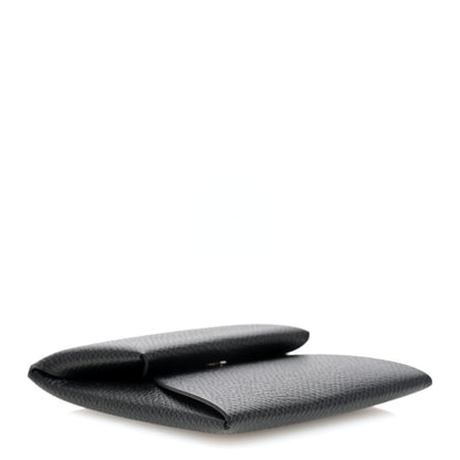 Hermes Epsom Bastia Coin Purse Black 4 of 7