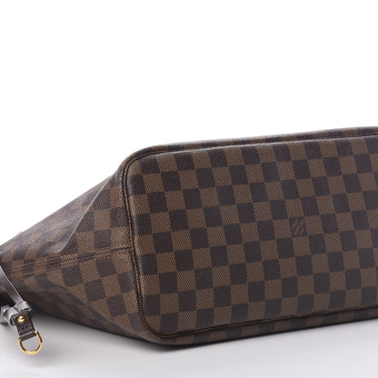 Louis Vuitton Damier Ebene Neo Neverfull MM Rose Ballerine 16 of 17
