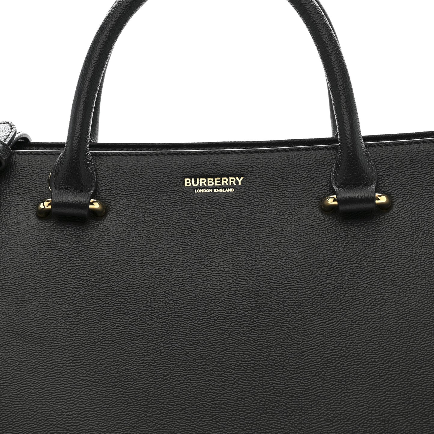 Calfskin Mega Check Small Banwell Tote Black