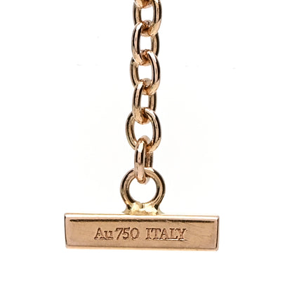 Tiffany 18K Rose Gold T Smile Bracelet 4 of 4