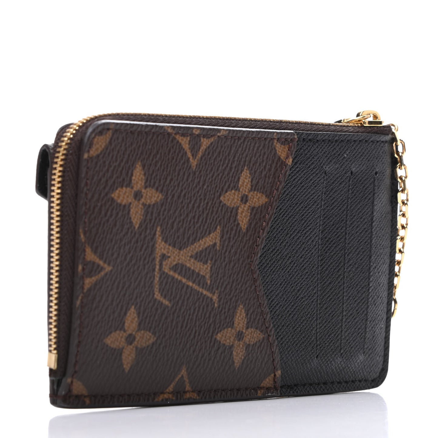 Monogram Recto Verso Card Holder Black