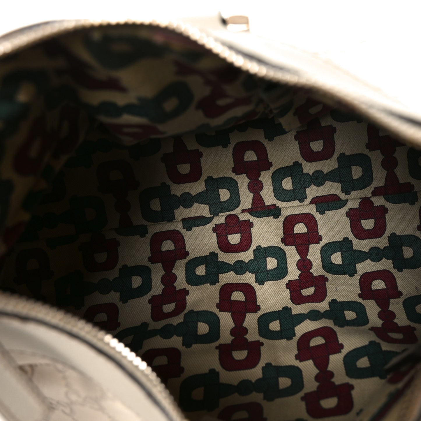 Guccissima Medium D Gold Hobo Off White