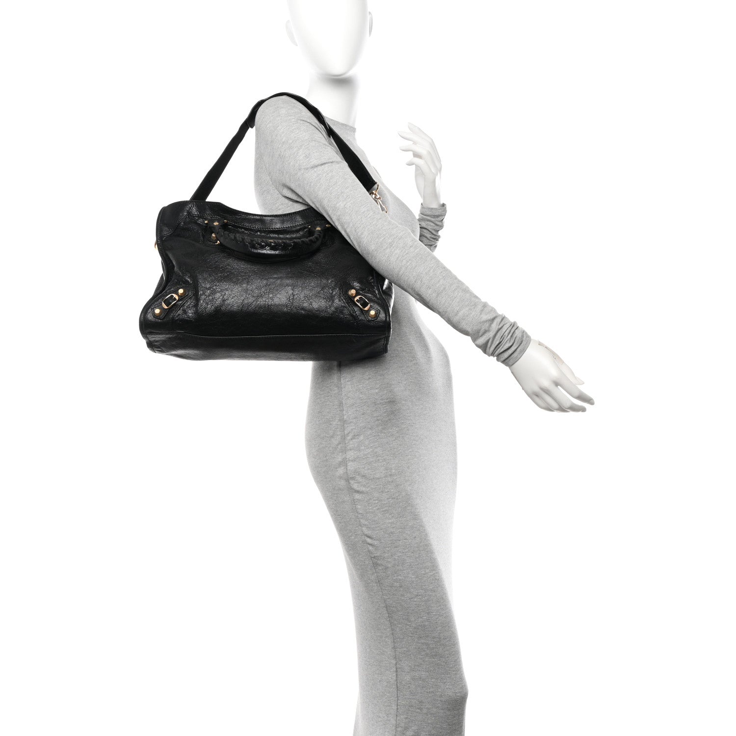 Balenciaga Agneau Giant 12 Gold Hardware City Black 2 of 10