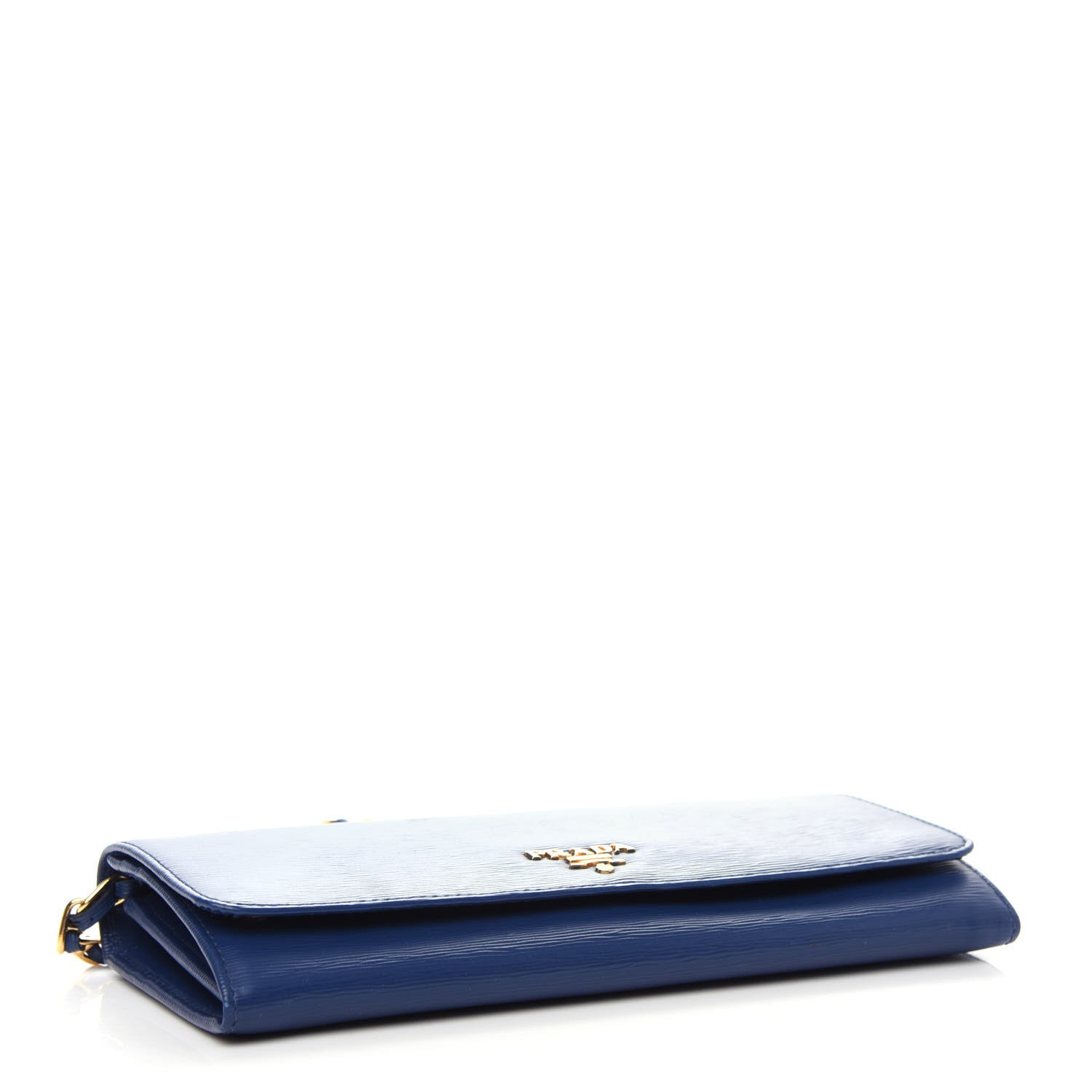 Prada Vitello Move Chain Wallet Bleuette 4 of 10
