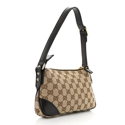 Gucci Monogram Hasler Pochette Brown 3 of 12