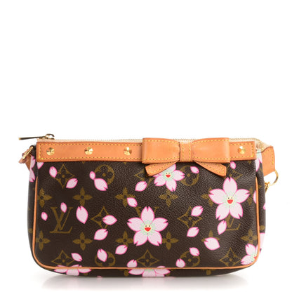 Louis Vuitton Monogram Cherry Blossom Pochette Accessories Brown 1 of 7