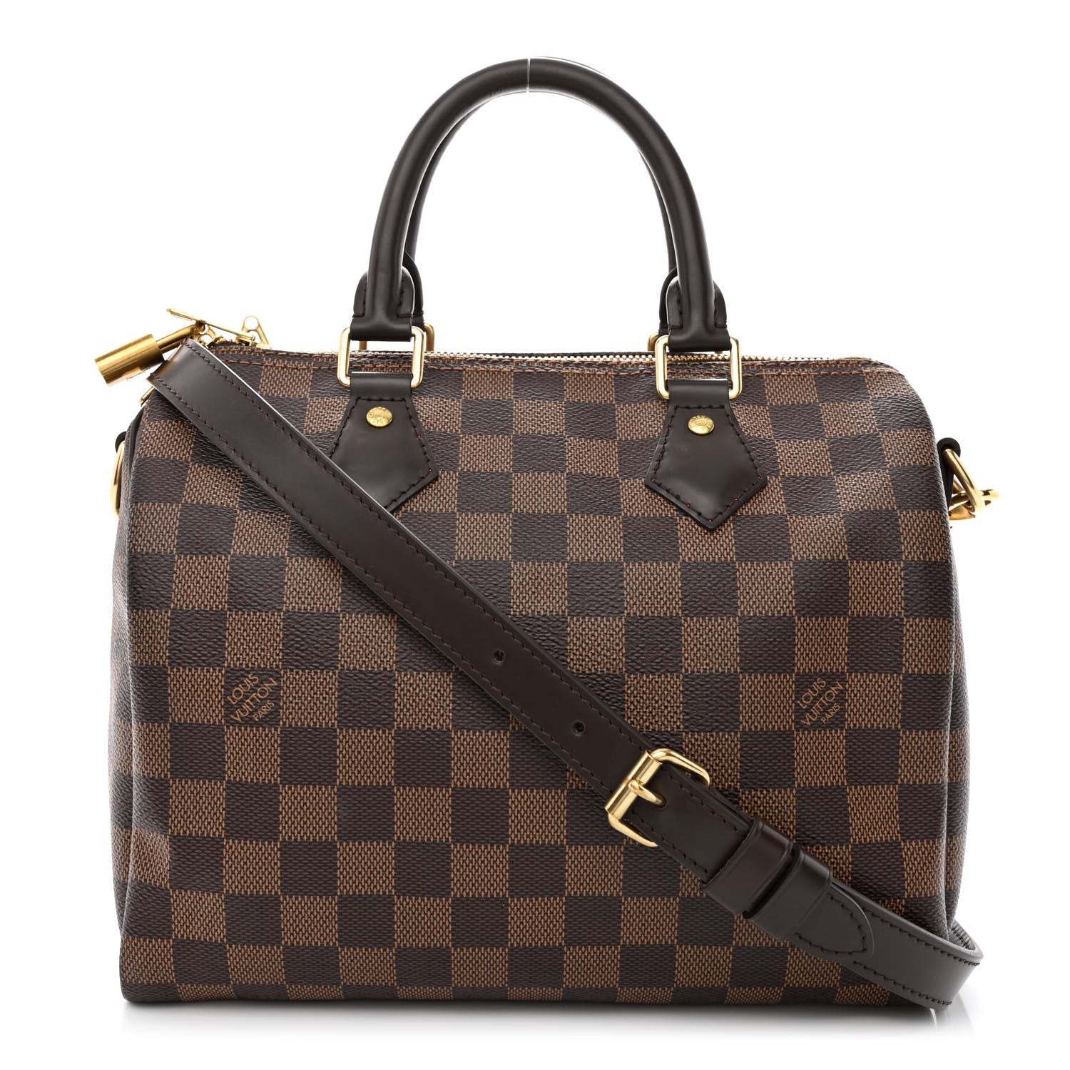 Louis Vuitton Damier Ebene Speedy Bandouliere 25 1 of 16