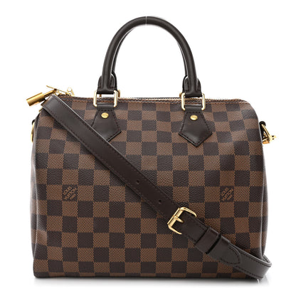 Louis Vuitton Damier Ebene Speedy Bandouliere 25 1 of 16