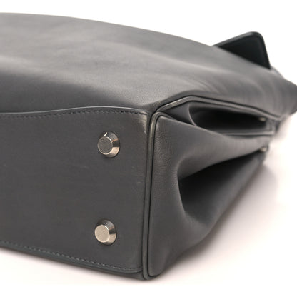 Balenciaga Natural Smooth Calfskin Medium Rodeo Top Handle Handbag Grey 10 of 11