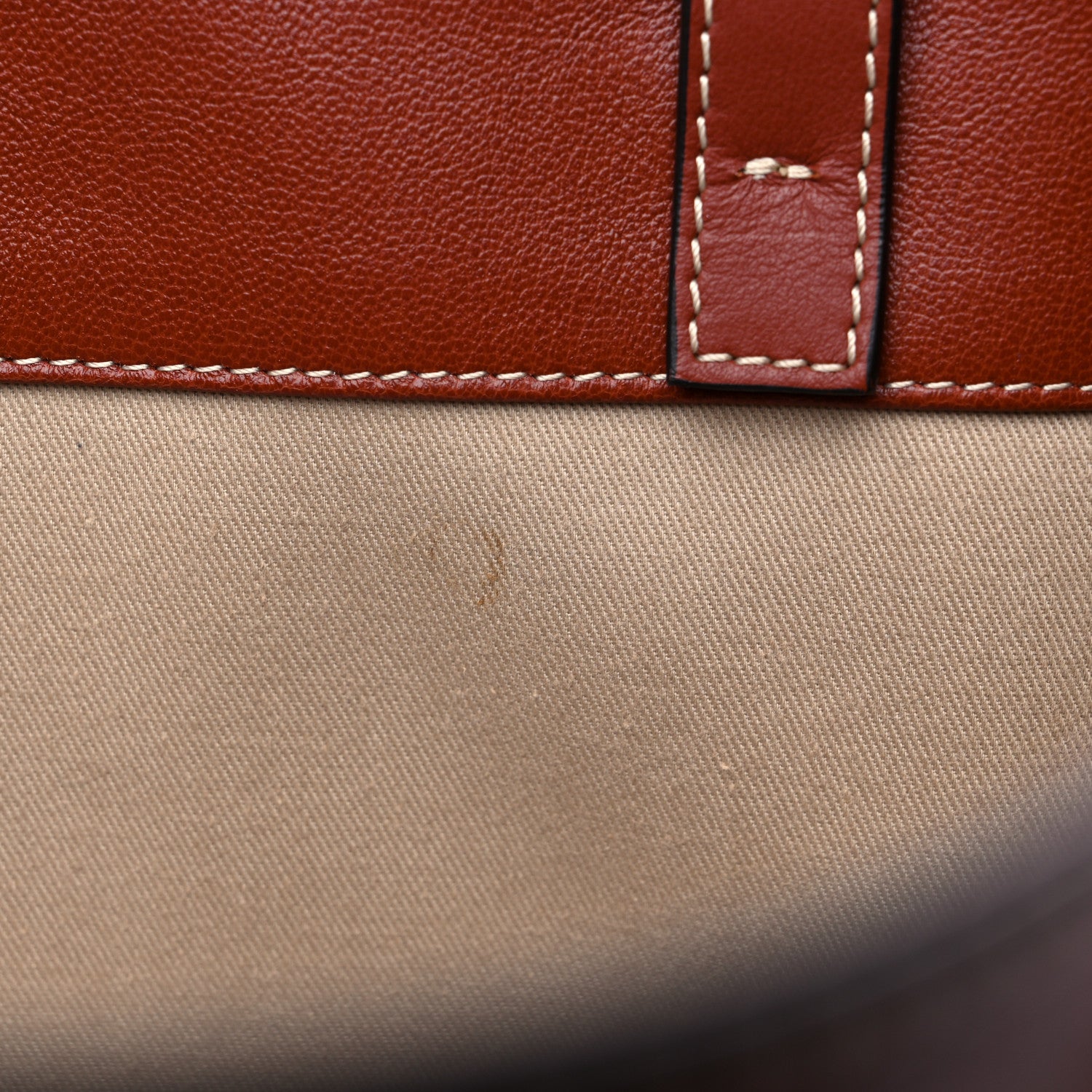 Chloe Calfskin Medium Woody Ribbon Tote Sepia Brown 12 of 12