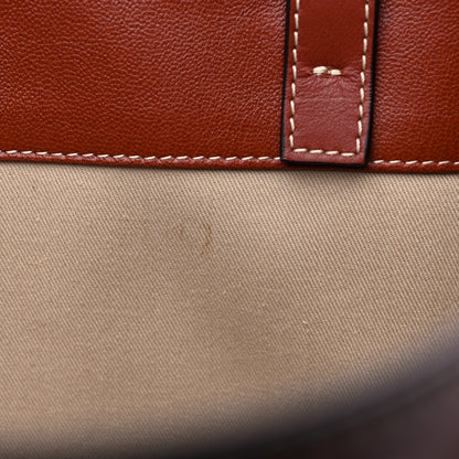 Chloe Calfskin Medium Woody Ribbon Tote Sepia Brown 12 of 12