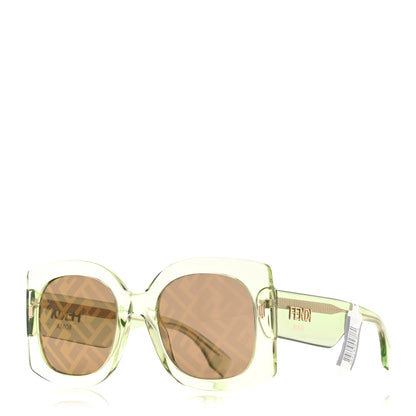 Fendi Acetate FF Sunglasses FF 0436/G/S Green 1 of 7