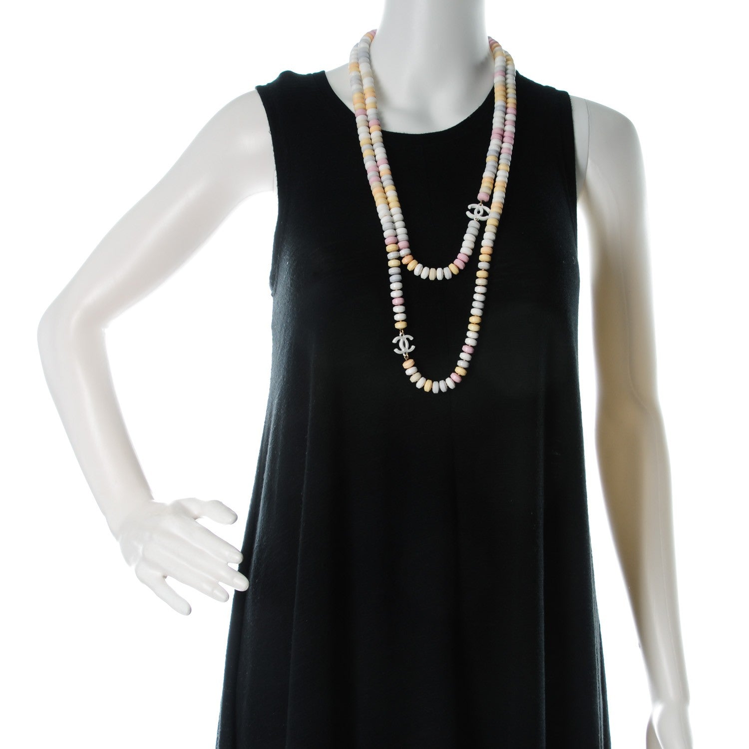 Chanel Candy CC Double Strand Necklace Multicolor 2 of 4