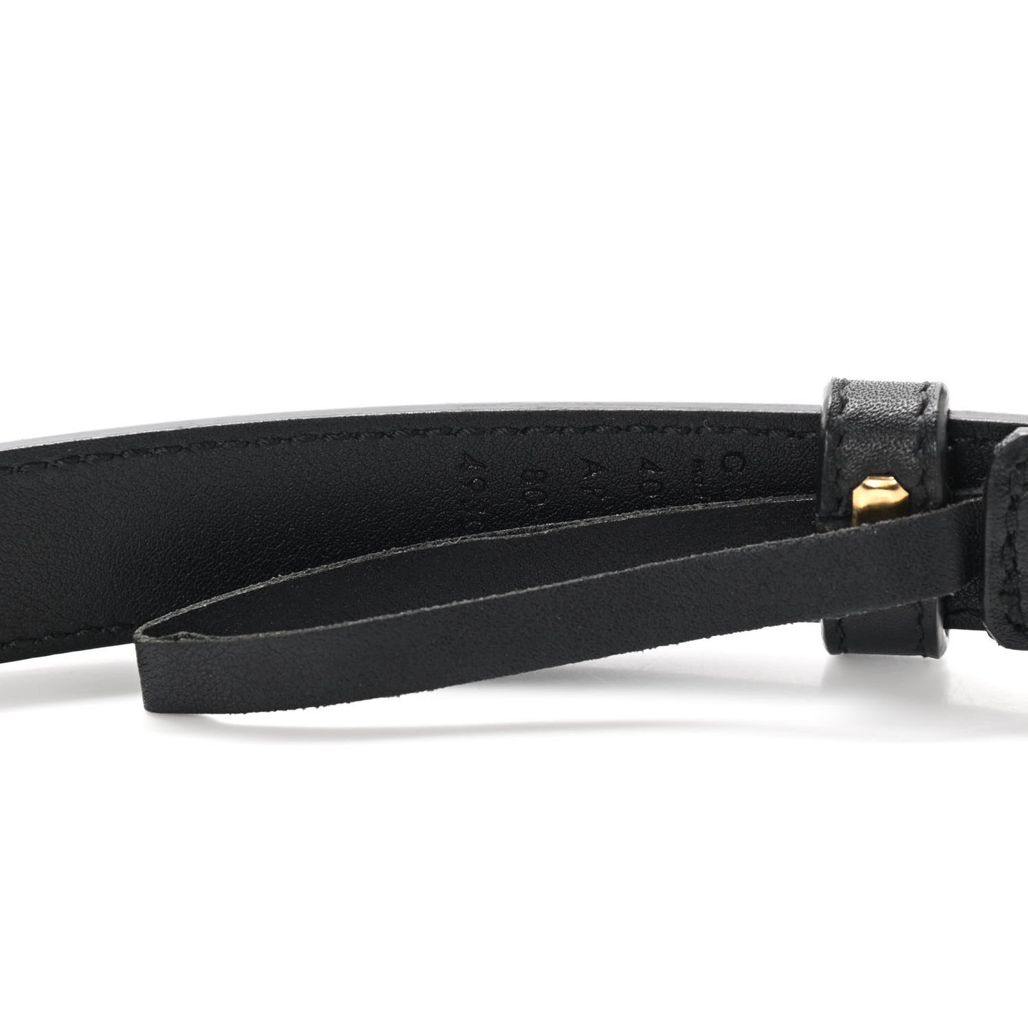 Calfskin Double G 20mm Belt 80 32 Black