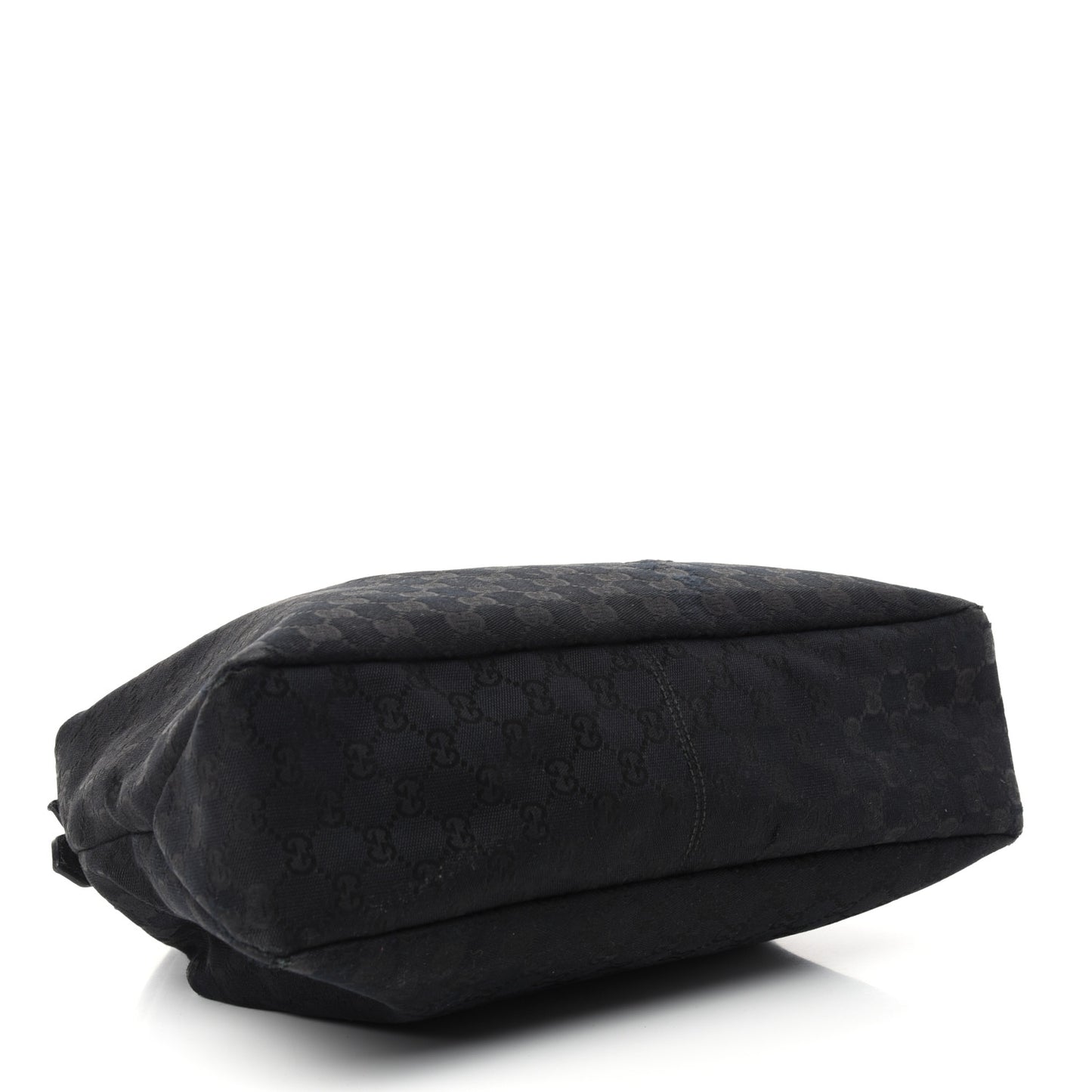 Monogram Medium Horsebit Chain Hobo Black