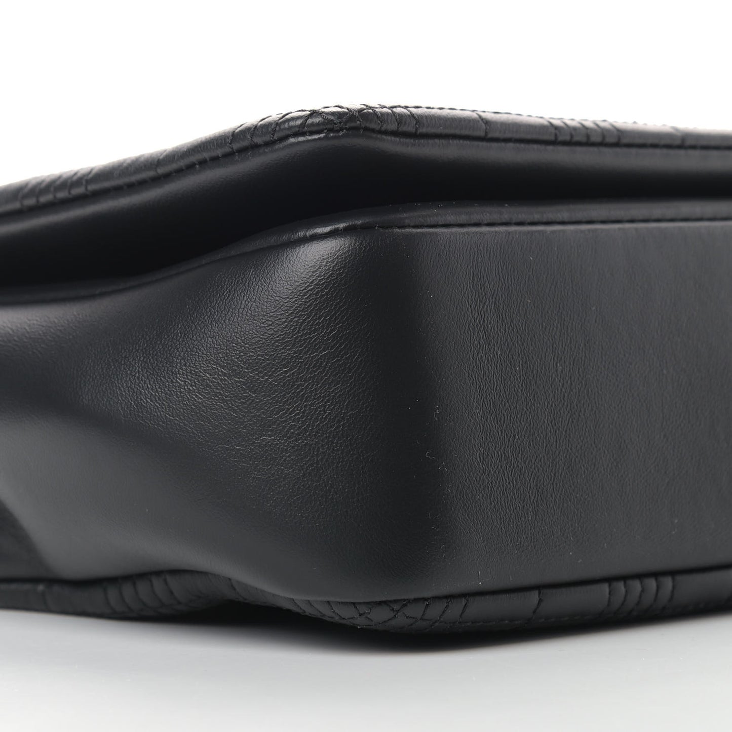 Lambskin Quilted Medium Lola Bag Black