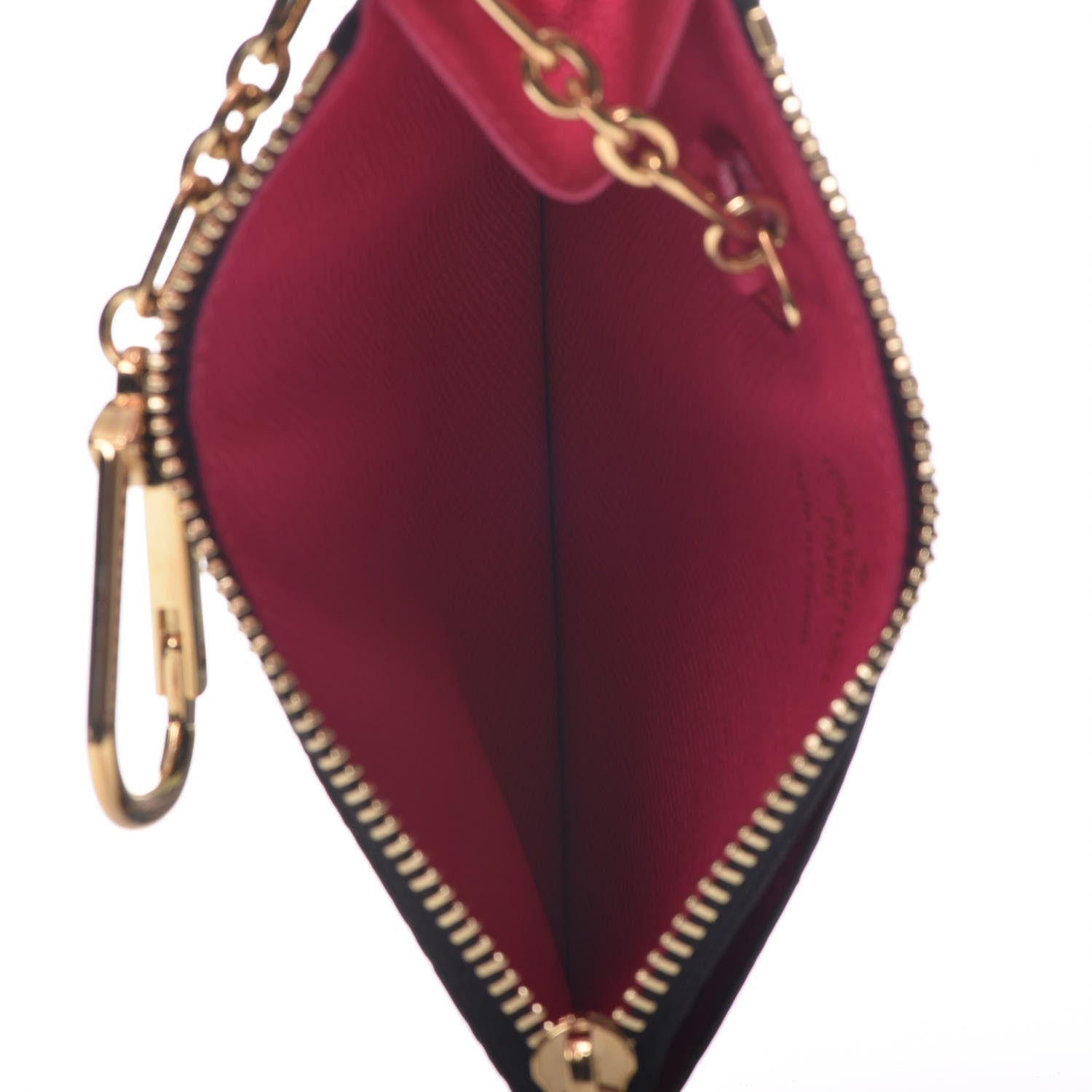 Louis Vuitton Monogram Multicolor Key Pouch Black Grenade 5 of 7