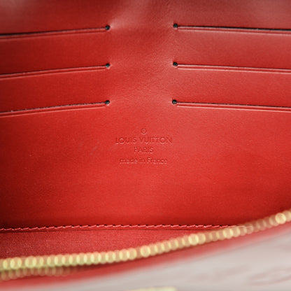 Louis Vuitton Vernis Rossmore MM Pomme D'Amour 6 of 6