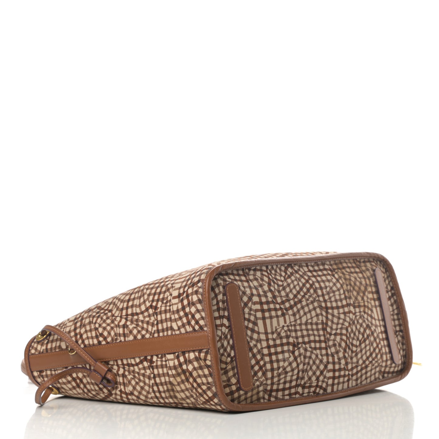 Visetos Medium Liz Reversible Shopper Tote Cognac