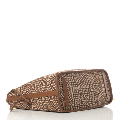 MCM Visetos Medium Liz Reversible Shopper Tote Cognac 8 of 21