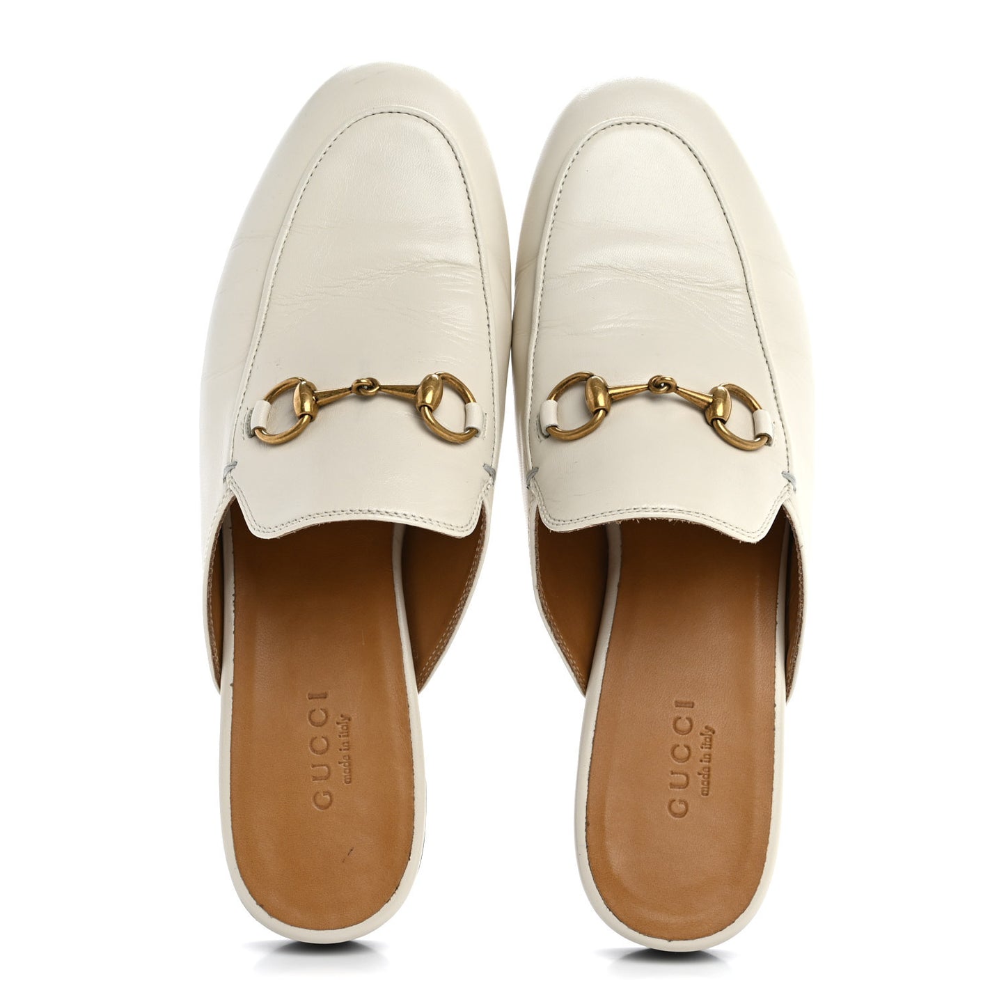 Malaga Kid Womens Princetown Slippers 36 Mystic White