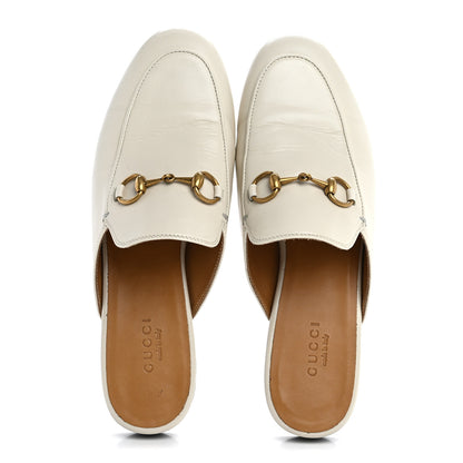 Gucci Malaga Kid Womens Princetown Slippers 36 Mystic White 2 of 13