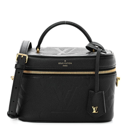 Louis Vuitton Empreinte Monogram Giant Vanity PM Black 1 of 9