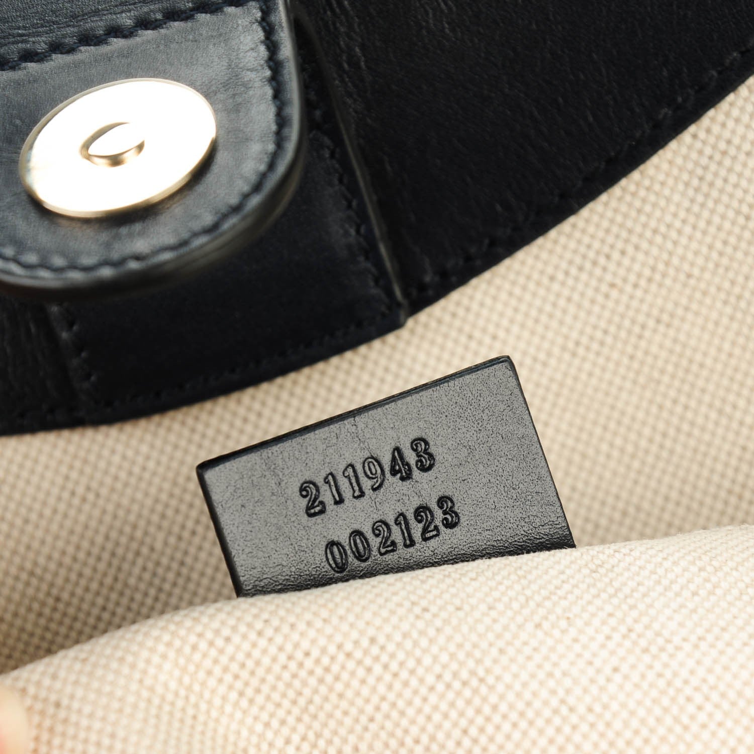 Gucci Monogram Calfskin Large Sukey Tote Beige Blue 7 of 7