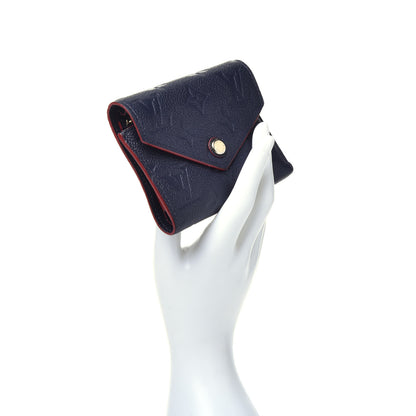 Louis Vuitton Empreinte Victorine Wallet Marine Rouge 2 of 7