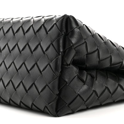 Bottega Veneta Nappa Intrecciato Small Andiamo Shoulder Bag Black 9 of 10