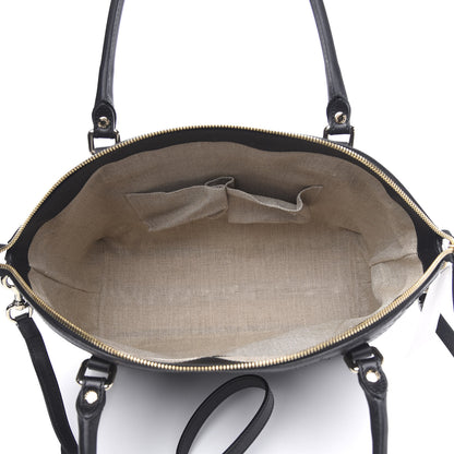 Gucci Soft Microguccissima Dome Satchel Black 5 of 10