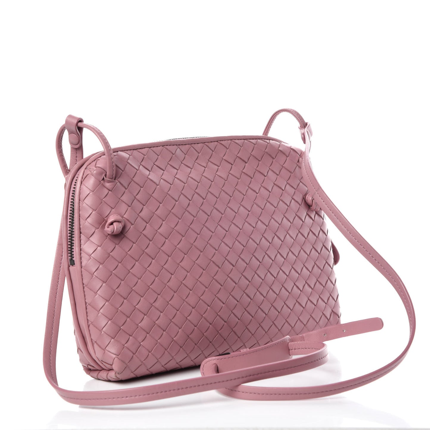 Nappa Intrecciato Pillow Crossbody Messenger Watteau