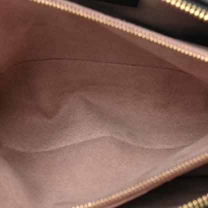 Louis Vuitton Lambskin Embossed Monogram Coussin PM Black 6 of 15